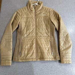 The North Face Women's Vintage Jacket. Lightweight Puffer. S/P. EUC. Gold